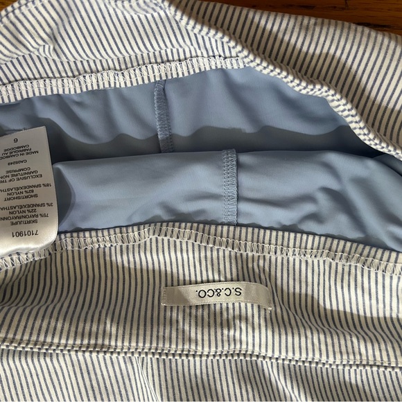 S.C & CO ladies golf skort 2 front pockets Tummy control, pull on - Picture 4 of 5
